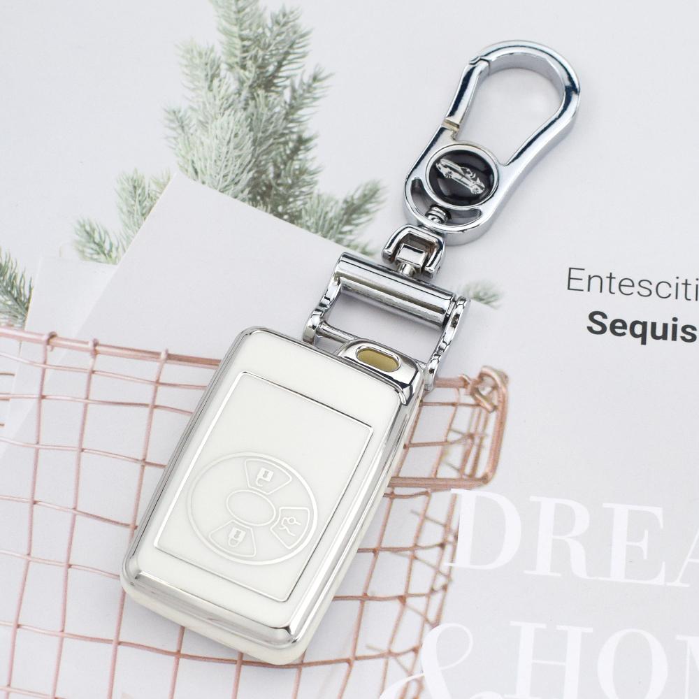 Original Color Car Key Case Cover Shell For LEAPMOTOR C01 B10 C11 Anti-Scratch Durable Auto Key Protector Garnish Accessories
