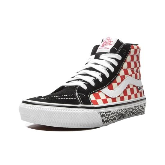 Vans Skate Sk8-Hi Reissue 'Grosso 84 - Red Checkerboard' VN0A5KYR428