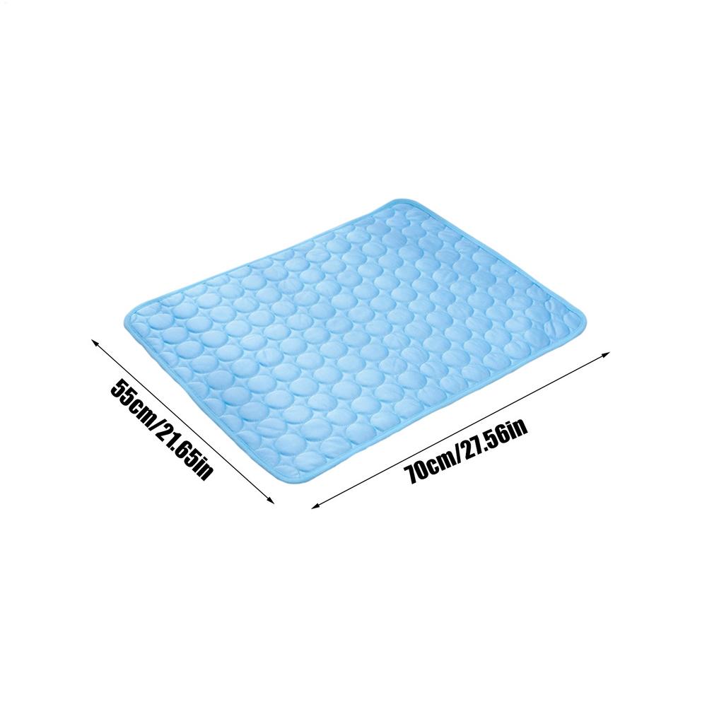Summer Pet Mat Cooling Dog Pad For Dogs Cat Blanket Sofa Breathable Pet Bed Washable Self Cooling Cat Ice Pad Pet Supplies