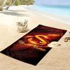 Galatasaray S Custom Name Print Beach Towel, Large Soft Quick Dry Towel for Beach Camping Swimming