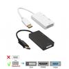 Bolt Mini Thunder Dp To Vga Hdmi Dvi 3in1 Adapter Converter Cable Display Port