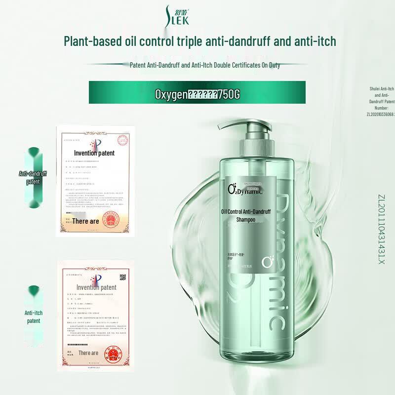 Slek Oxygen Active Anti-Dandruff Oil Control Shampoo