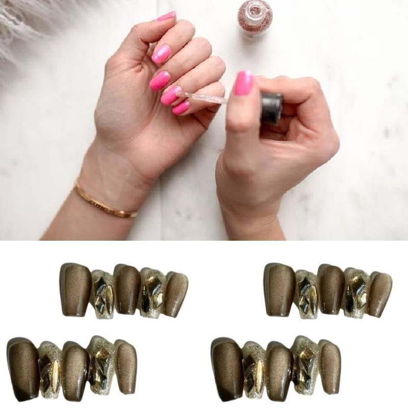 Nail Handmade Wear Fashion Casual Simple Exquisite Classic Nail Patch Style