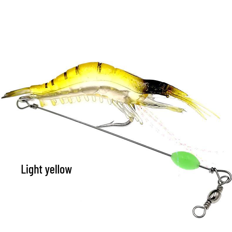 Weihai High Simulation Soft Bait Shrimp Lure with Hook