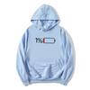 1 Percent Low Battery Status Icon Minimalist Hoodies Long Sleeve Women Men Sweatshirt with Pocket Graphic Print Pullover Unisex