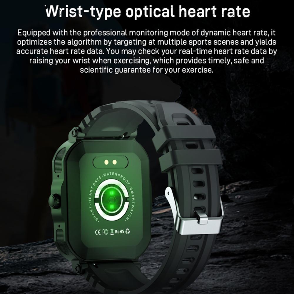 H30 Bluetooth-compatible Call Smart Watch Multi-Sport Watch Blood Oxygen,Sleep Monitor 1.91-inch Screen Bracelet with Pedometer