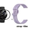 22mm 20mm WatchStrap Band For Huami Amazfit GTR Mini Strap Bracelet Silicone Wristband for Amazfit Gts 4 Mini Bip 3 WatchBand