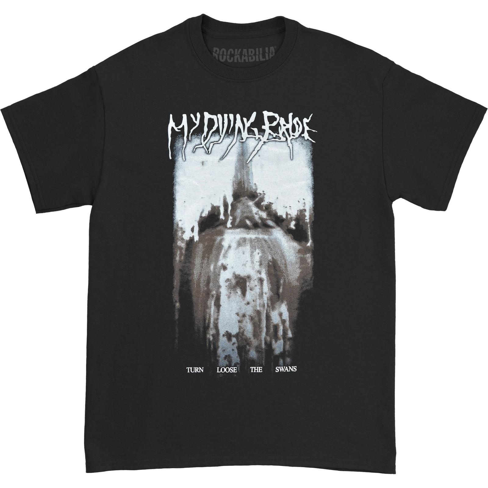 Men s My Dying Bride Turn Loose The Swans T-shirt Large Black 4XL