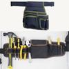 FASTECH Tool Belt for Electrician, Carpenter, Construction Worker-Adjustable Utility Tool Belt,Waist Pouch, Bag Lid, Hammer Holder-Rope Belt