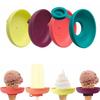 Silicone Drip - Proof Popsicle Holder Reusable Anti-Drip Ice Cream Holder Portable Popsicle Protector for Kids Ice Cream BJL008