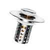 Anticlogging Drain Filter Sink Plug Wash Basins Sink Drain Stoppers Push Type Bounce Cores Sink Drain Strainer Enduring