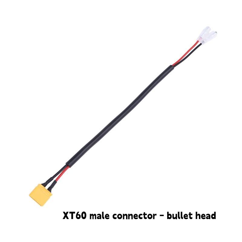 28см XT60 Кабель-адаптер для аккумулятора Надежное соединение 12AWG Для электровелосипеда Самоката Мотора DIY Замена