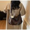 Large-capacity Retro Bag Women's Autumn and Winter New Casual Shoulder Messenger Bag Chain Pleated Tote Bag
