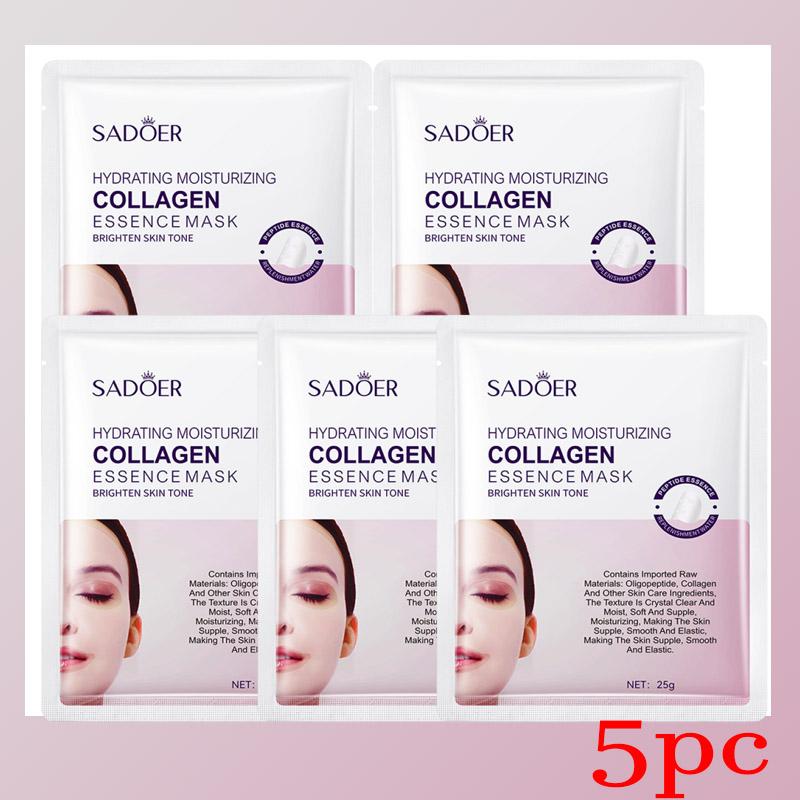 Deep Collagen Faded Wrinkle Facial Mask Reduce Fine Lines Firm Skin Moisturizing Brightening Smooth Skin Care Korean Cosmetics
