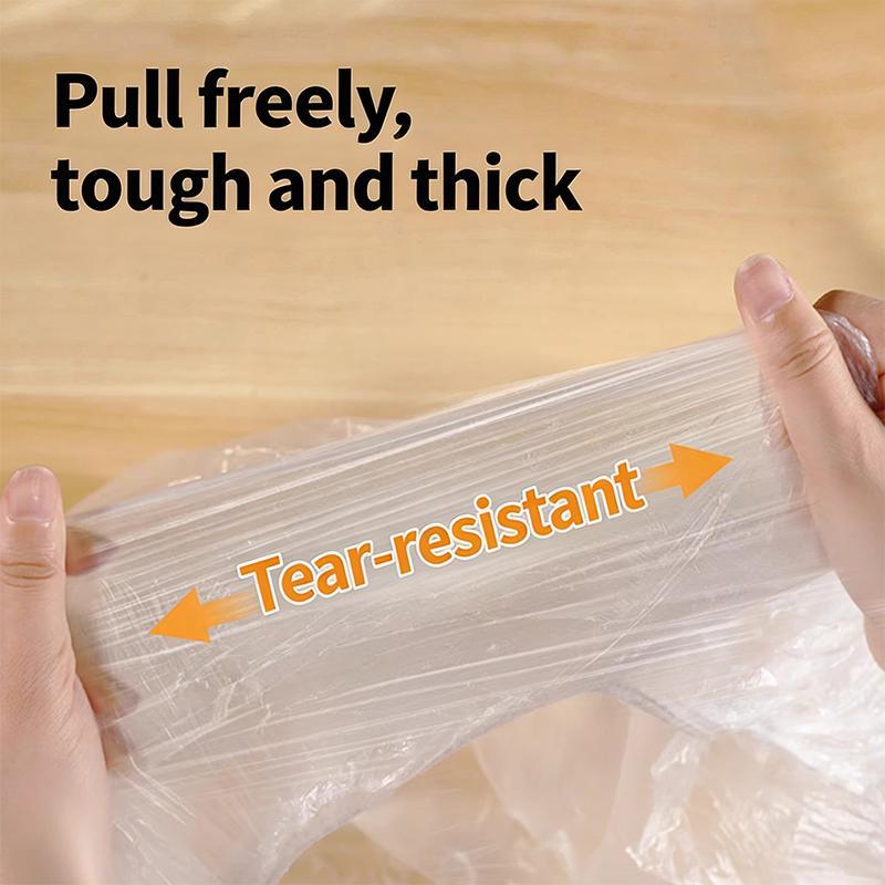 5 Pieces Plastic Bed Dust Covers Elastic Edged Oversized Anti-spill Protector for Home Renovation Furniture Storage