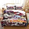 Home Textiles Twin Star Exorcists Bedding Set Cartoon Anime three-piece set Adult Kid Bedroom Duvet cover Sets 3D Kawaii Girl