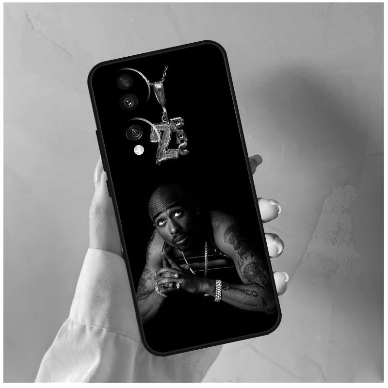Rapper 2pac Singer Tupac Phone Case For Honor X8b X9b X8 X9 X6a X7a X8a X9a Honor Magic 6 Pro 5 Lite 50 70 90 Cover