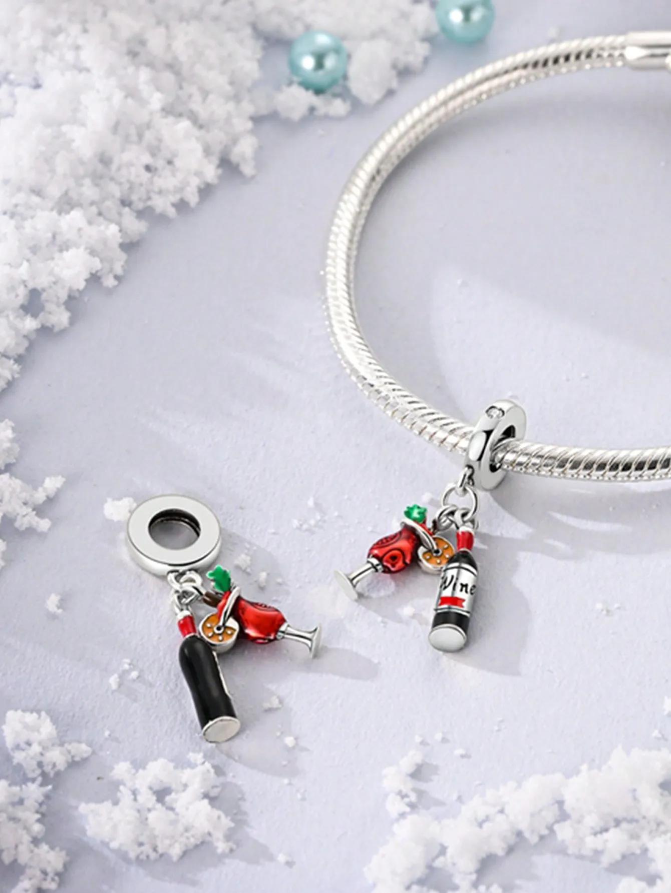 

Copper Plated Original Charms Beer Wine Coffee Beans Beads Fit Bracelet Women S Jewelry Gift