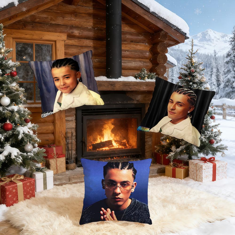 Rapper TTrueno EL ULTIMO BAILE Cushion Cover Home Bedding Sofa Living Room Pillowcase Simple Soft Skin Cushion Cover Party Gift