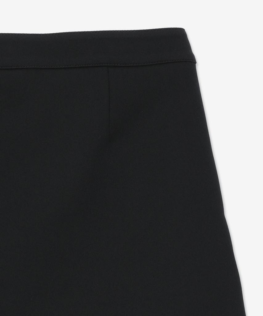 COURREGES Two-Pocket Twill Mini Skirt - Black / Vescju188Pl00079999