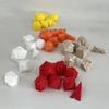 Yousheng 7Pcs/Set Cheese Dice D4/6/8/10/12/20 Multi-side Gaming Dice Adults Family Night Party Polyhedral Dice Board Game Essentials