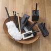 IRIS OHYAMA House Cleaning Set with Buttons for Easy On and Off and Extendable Handles To Prevent Body Can Be Stored Together and Hung for Warm