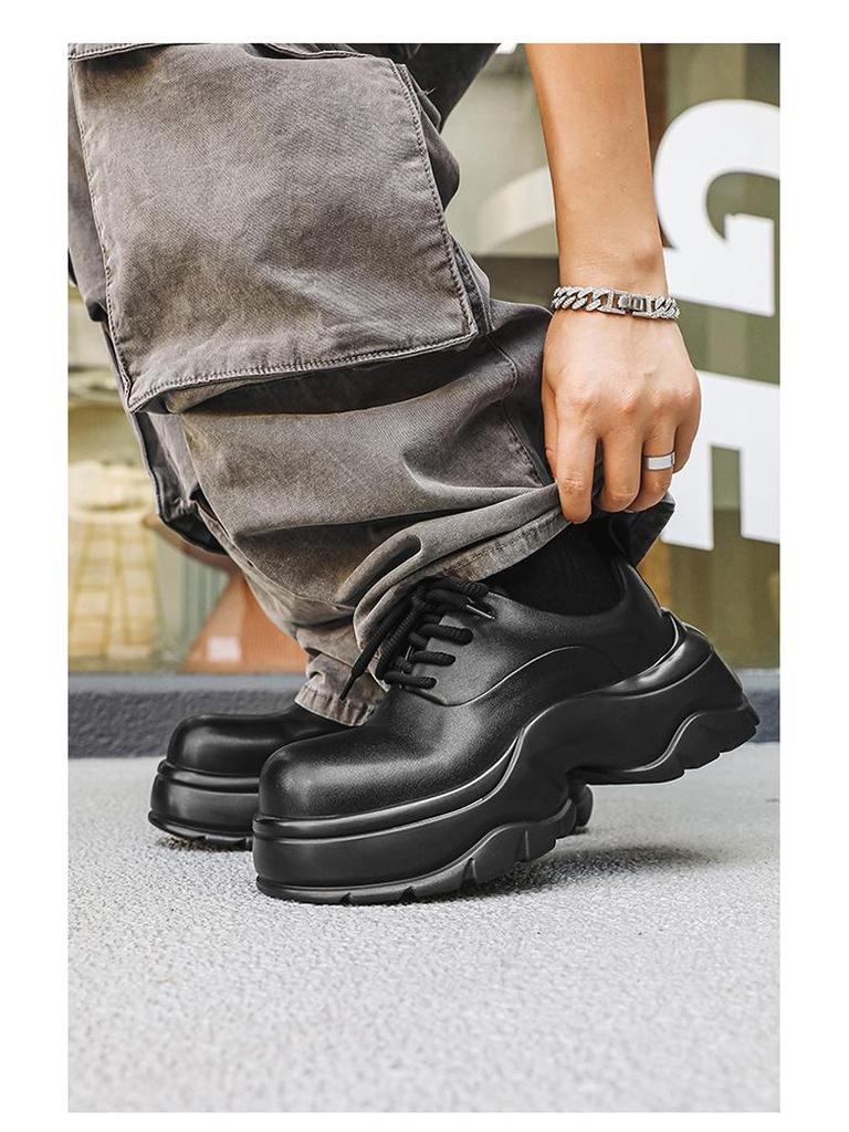 2024 Summer Comfortable Men's Casual Heightening Shoes, Big Head Design, Style 24369-J