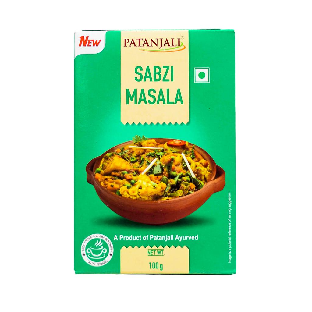 Сабджи Масала: смесь приправ для овощей (100 г), Sabzi Masala,  Patanjali