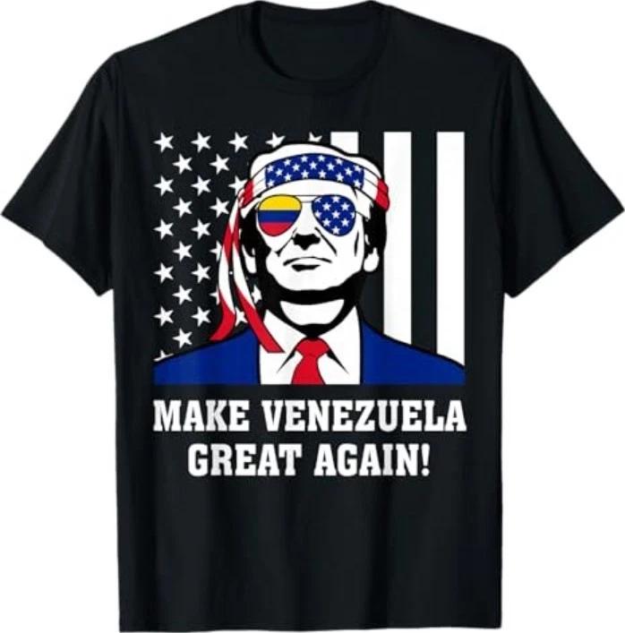 Trump Make Venezuela Great Again T-Shirt M