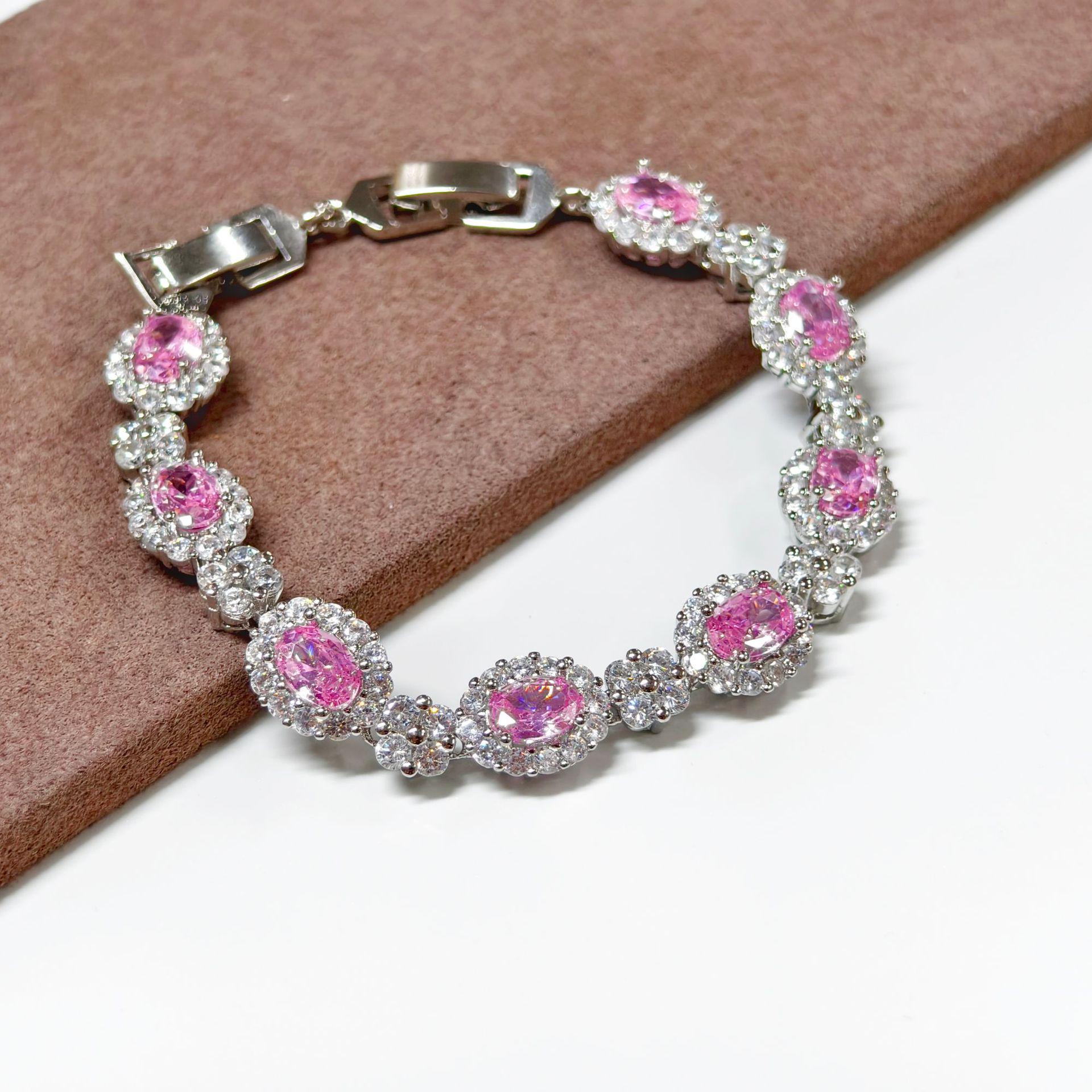 Gesi En Roman Gem Zircon Tassel Bracelet - Elegant & Versatile Fashion Jewelry