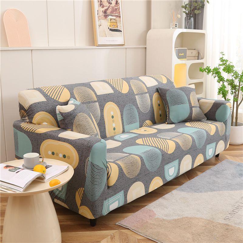 Beanbag Cover Cover Fully Surrounded Elastic All Wrapped Cover Full Set Four Seasons Universal Living Room Old-Fashioned Sofa Slipcover