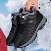 Large Size 48 Elderly Non-Slip Cotton Snow Shoes: Velvet-Lined Walking Shoes for Men and Women