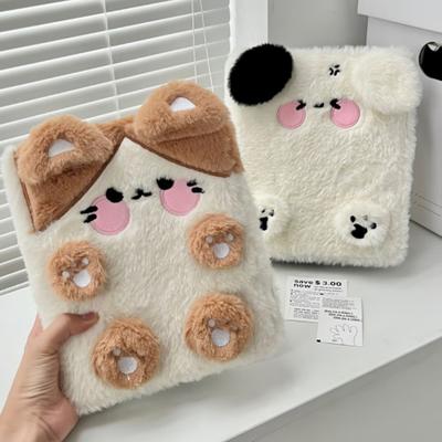 Kawaii Gato Esponjoso Kpop Carpeta para Photocards Libro de Colección Ídolo Portatarjetas para Photocards Álbum de Photocards Papelería