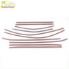 22 Omoda Car Window Trim Stainless Steel Anti-Scratch Bright Strip