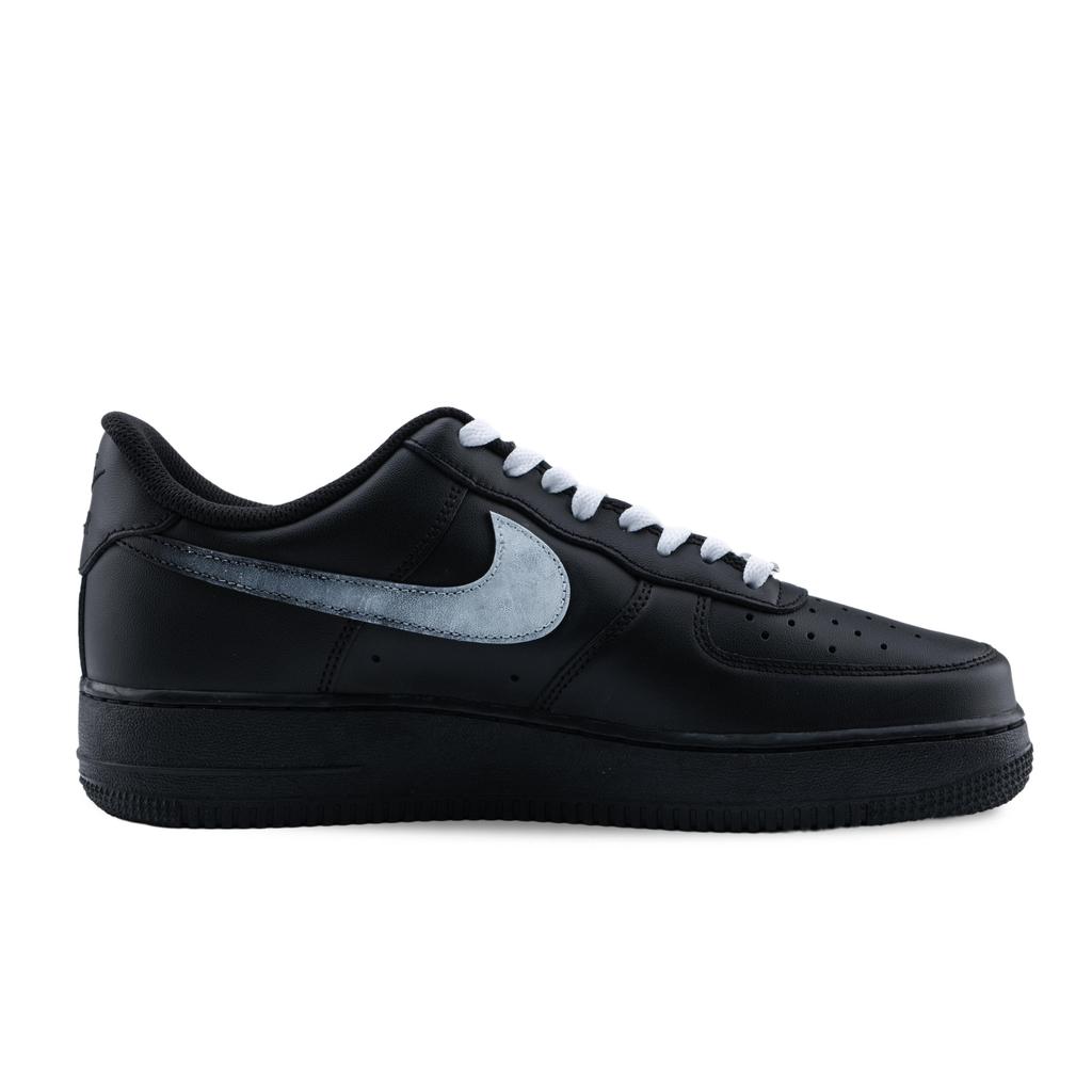 Nike Air Force 1 Dark Cross Abrasion Resistant Low Top Skateboard Shoes Unisex Black CW2288-001(Team836-)