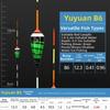 3pcs Buoyant Material Ice Fishing Float Multi-Color Buoy Floats  Carp Fishing