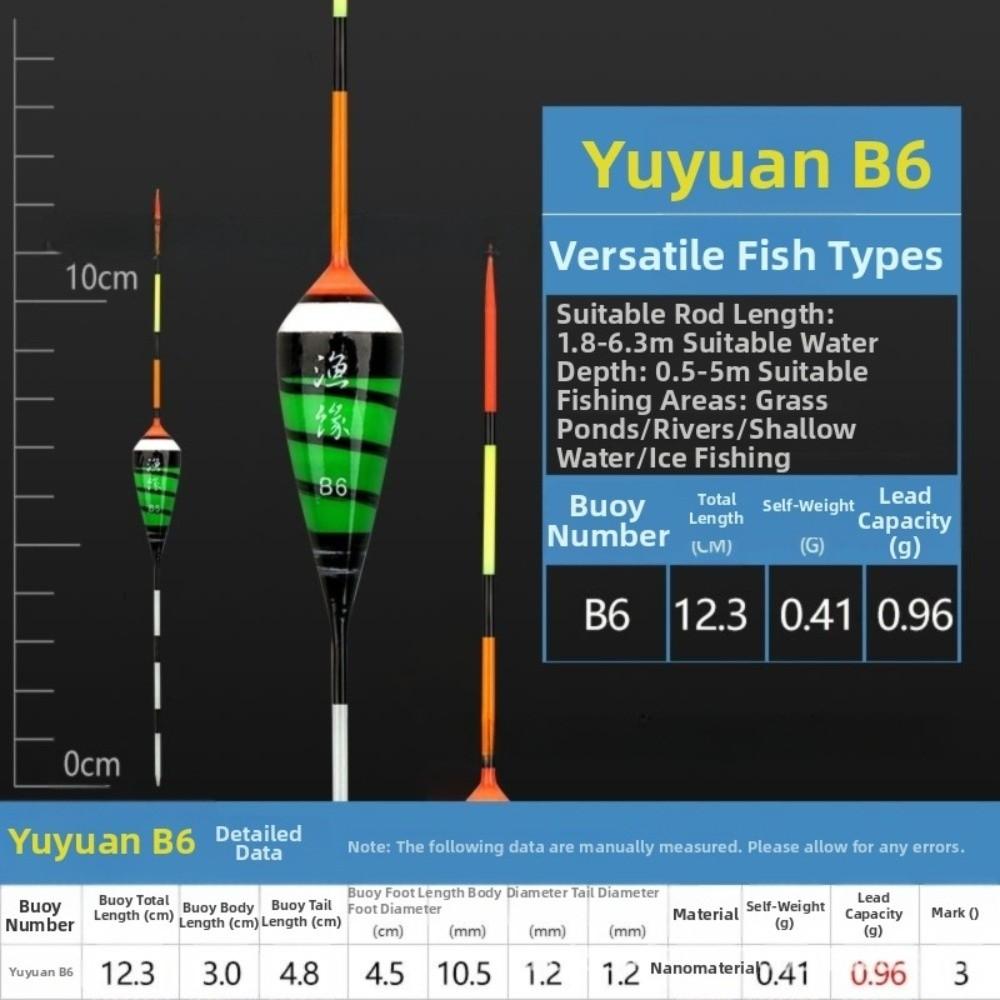 3pcs Buoyant Material Ice Fishing Float Multi-Color Buoy Floats  Carp Fishing