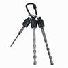 Quick Changes Drill Bit Holders with Carabiners, 1/4inch Hex Shanks Key Chain Portable Tool