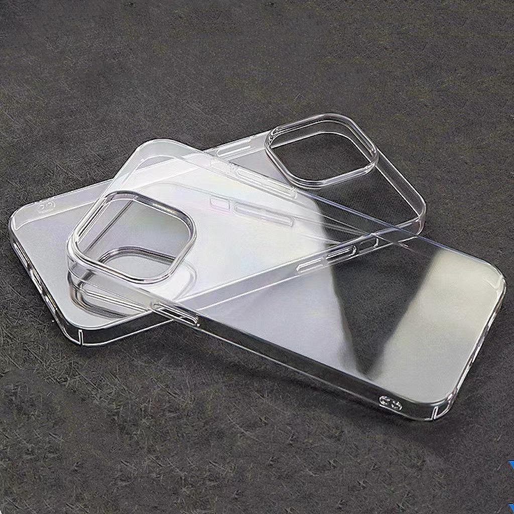 Anti-Yellow Crystal Clear Case for iPhone 16 17 15 14 13 12 11 Pro Max Military Protection Slim Fit Soft edge Ultra-Thin Cover