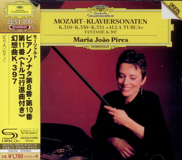 CD MARIA JOAO PIRES  Mozart Piano Sonatas Nos. 8 10 a UCCG51093 Deutsche Gramm 2016 Japan ObiClassical Used