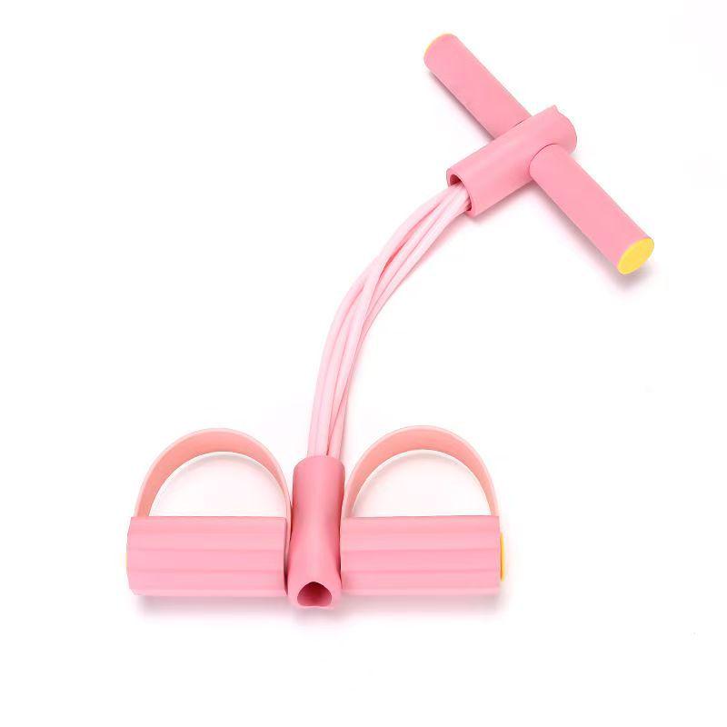 Foot Pedal Resistance Band: Sit-up Assist & Yoga Shoulder Stretching Aid