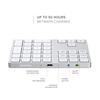 Satechi Slim Extended Bluetooth Numeric Keypad Wireless Rechargeable 34 Mac Numeric Keypad Number Pad with 2012 and later MacOS devices such as Keys,