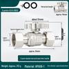 DN20 Full Copper Ret Retractable Ball Valve