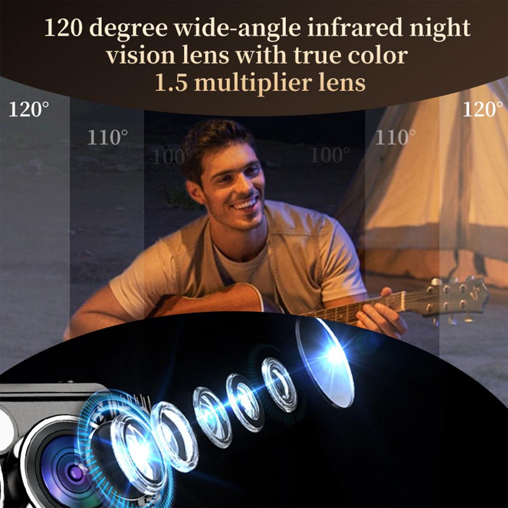 S11   Retro Dual Lens CCD Camera Portable TLR Camera Infrared Night   Digital Camera