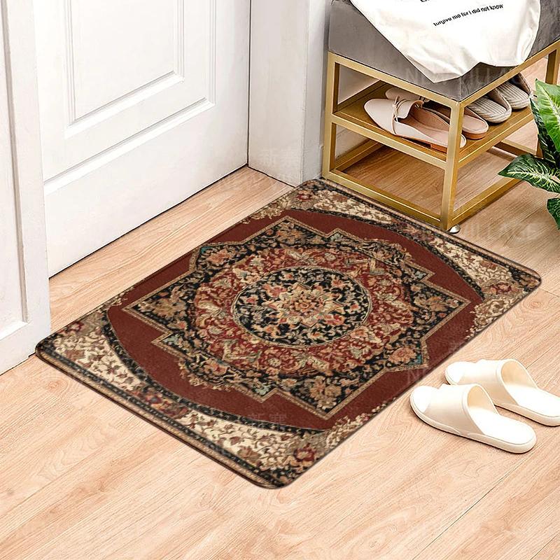 House Entrance Carpet Home Door Mat Modern Nordic Style Room Bath Foot Bathroom Non-slip Kitchen Water Absorption Rugs Abstract