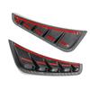 Car Front Wheel Air Vent Fender Bumper Side Trim Cover Canard For Mercedes C-Class W205 C63 C180 C200 C260 C300 C180L C200L