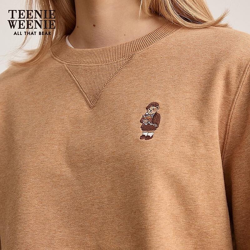 Teenie Weenie Bear Women's Cartoon Crewneck Sweatshirt