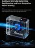 Fast Charging GaN Charger with Retractable Cable for Apple, iPad, Huawei, Xiaomi, and Android.