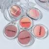 Natural Gradient Blush Powder Matte Shimmer Daily Face Makeup For Women