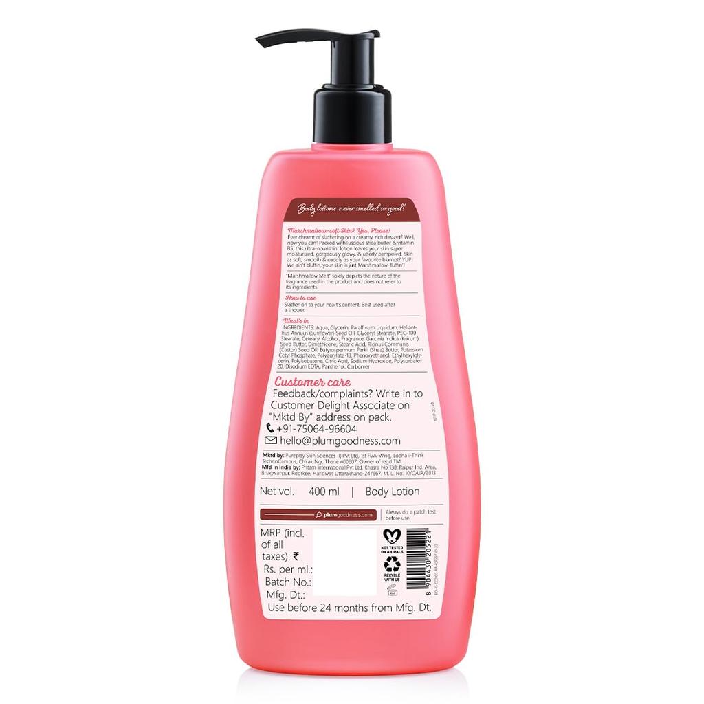 Plum Hibiscus & Ceramides Long And Healthy Shampoo Hydrating Conditioning Care Daily For Split Ends Vegan 250 Ml